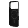 GUESS tok iPhone 17 Pro készülékhez MagSafe-kompatibilis GUHMP17L5P4FWMSK (PU FW 4G Script) fekete