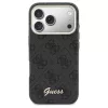 GUESS tok iPhone 17 Pro készülékhez MagSafe-kompatibilis GUHMP17L5P4FWMSK (PU FW 4G Script) fekete