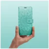 MEZZO könyvtok XIAOMI Redmi Note 13 4G készülékhez mandala zöld