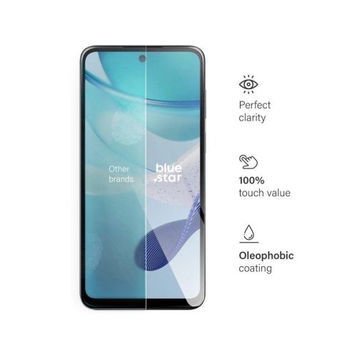 Blue Star edzett üveg kijelzővédő Motorola G53 készülékhez