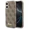 GUESS PU FW 4G Script tok iPhone 17 készülékhez MagSafe-kompatibilis barna