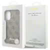 GUESS PU FW 4G Script tok iPhone 17 készülékhez MagSafe-kompatibilis barna