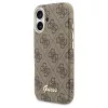 GUESS PU FW 4G Script tok iPhone 17 készülékhez MagSafe-kompatibilis barna