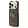 GUESS PU FW Resin Logo tok iPhone 17 Pro Max készülékhez GUHCP17X5PS4RGGW barna