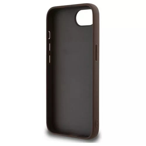 GUESS tok iPhone SE 4 (2025) készülékhez GUHCPSE44GMGBR (4G PU Big Logo) barna