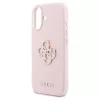GUESS tok iPhone 17 készülékhez GUHCP17S5PS4RGGP (PU FW Resin Logo) rózsaszín