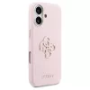 GUESS tok iPhone 17 készülékhez GUHCP17S5PS4RGGP (PU FW Resin Logo) rózsaszín