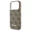 GUESS tok iPhone 17 Pro készülékhez, MagSafe-kompatibilis, GUHMP17L5P4FWMSW (PU FW 4G Script), barna