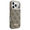 GUESS tok iPhone 17 Pro készülékhez, MagSafe-kompatibilis, GUHMP17L5P4FWMSW (PU FW 4G Script), barna