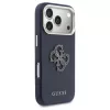 GUESS tok iPhone 17 Pro készülékhez GUHCP17L5PS4RGGB (PU FW Resin Logo) kék