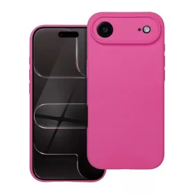 Tok iPhone 17 készülékhez AIR Silicone 2mm rózsaszín