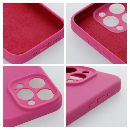 Tok iPhone 17 készülékhez AIR Silicone 2mm rózsaszín