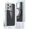 Xiaomi Redmi 14C / POCO C75 4G készülékhez Fiber tok MagSafe kompatibilis szürke