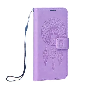   MEZZO könyvtok XIAOMI Redmi Note 13 Pro 5G készülékhez dreamcatcher lila