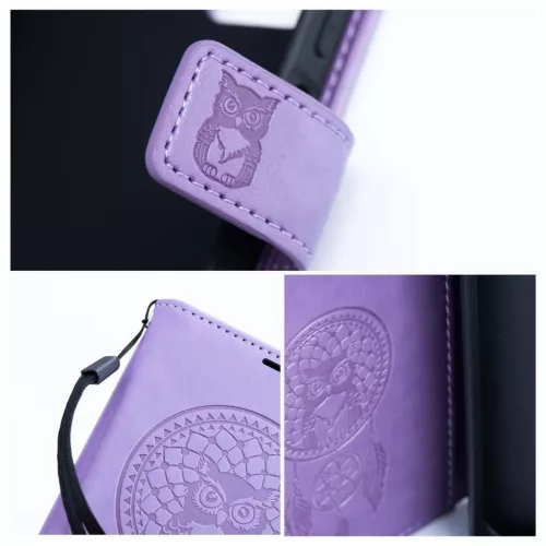 MEZZO könyvtok XIAOMI Redmi Note 13 Pro 5G készülékhez dreamcatcher lila