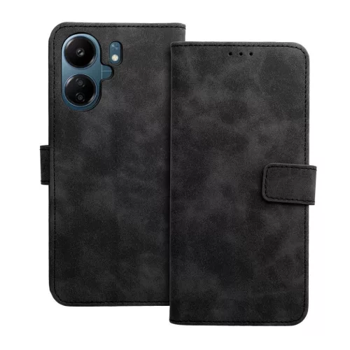 TENDER könyvtok XIAOMI Redmi 13C / POCO C65 készülékhez fekete