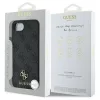 GUESS MagSafe-kompatibilis tok iPhone 16e/17e (SE 4 2025) készülékhez GUHMPSE4P4SM4MK (PU 4G Small 4G and Classic) fekete