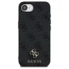 GUESS MagSafe-kompatibilis tok iPhone 16e/17e (SE 4 2025) készülékhez GUHMPSE4P4SM4MK (PU 4G Small 4G and Classic) fekete