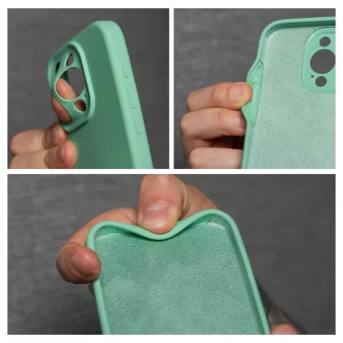 iPhone 17 PRO készülékhez szilikon tok 2mm menta