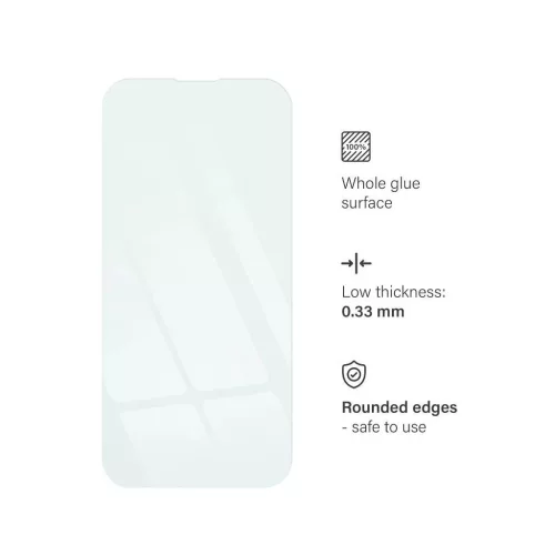 iPhone 15 Pro készülékhez Blue Star edzett üveg kijelzővédő