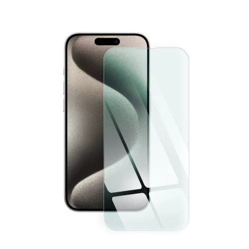 iPhone 15 Pro készülékhez Blue Star edzett üveg kijelzővédő