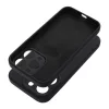 AIR Silicone tok iPhone 17 készülékhez, 2 mm, fekete