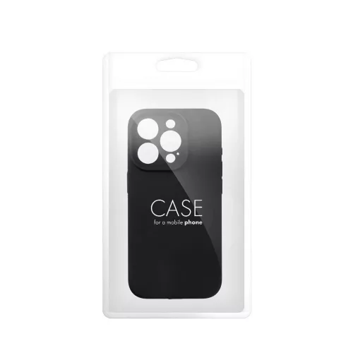 AIR Silicone tok iPhone 17 készülékhez, 2 mm, fekete