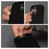 AIR Silicone tok iPhone 17 készülékhez, 2 mm, fekete