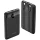 Veger C11 (W1170) külső akkumulátor 10000 mAh PD QC3.0 22,5 W 2 A beépített USB-C és Lightning kábelekkel fekete