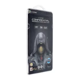   X-ONE Full Cover Extra Strong Privacy iPhone 15 Pro Max készülékhez edzett üveg kijelzővédő (full glue) 9H