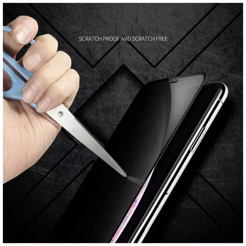 X-ONE Full Cover Extra Strong Privacy iPhone 15 Pro Max készülékhez edzett üveg kijelzővédő (full glue) 9H