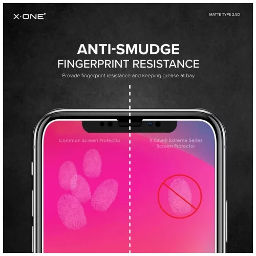 X-ONE Full Cover Extra Strong Crystal Clear edzett üveg kijelzővédő 9H iPhone 15/16 készülékhez
