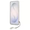 GUESS tok Samsung S26 készülékhez PU 4G Classic Logo with Charm, rózsaszín
