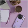 Wonder tok pénztárcával iPhone 12/12 Pro készülékhez lila