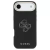 GUESS tok iPhone 17 Air készülékhez GUHCP17M5PS4RGGK (PU FW Resin Logo) fekete