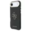 GUESS tok iPhone 17 Air készülékhez GUHCP17M5PS4RGGK (PU FW Resin Logo) fekete