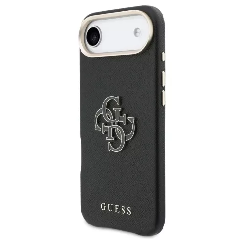 GUESS tok iPhone 17 Air készülékhez GUHCP17M5PS4RGGK (PU FW Resin Logo) fekete