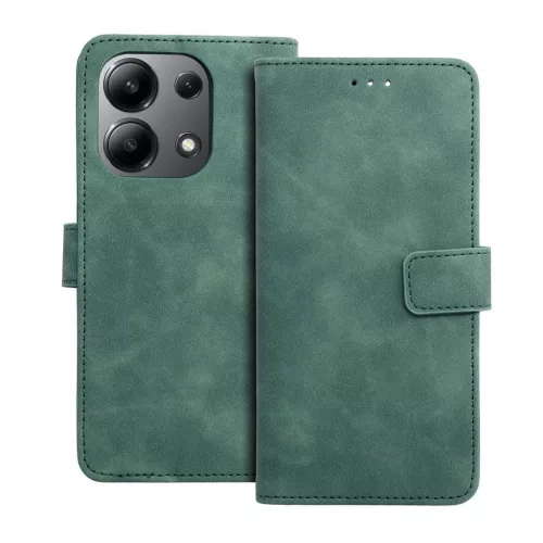 TENDER könyvtok XIAOMI Redmi Note 13 4G készülékhez zöld