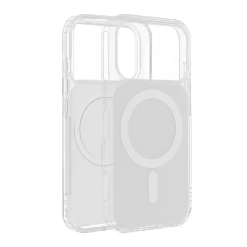 iPhone 15 Pro készülékhez Clear Fusion Mag Cover tok MagSafe-kompatibilis fehér