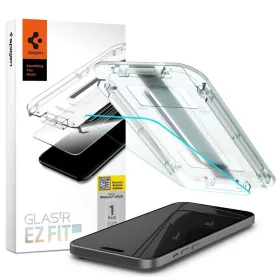   SPIGEN edzett üvegfólia GLAS.TR "EZ FIT" iPhone 15 Plus készülékhez átlátszó