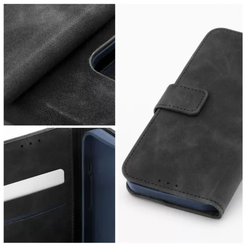 TENDER könyvtok XIAOMI Redmi Note 13 Pro 5G készülékhez fekete