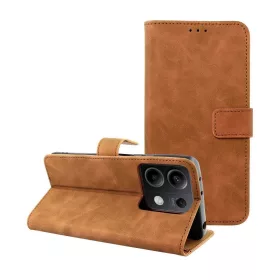   TENDER könyvtok XIAOMI Redmi Note 13 5G készülékhez barna