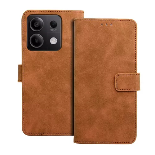 TENDER könyvtok XIAOMI Redmi Note 13 5G készülékhez barna