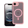 Full Matte Mag Cover tok iPhone 16e (SE 4 2025) és 17e készülékekhez, MagSafe-kompatibilis, világos rózsaszín