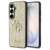 SAMSUNG S26 készülékhez GUHCS26SHG4SGD tok Fixed Glitter 4G Big Metal Logo arany