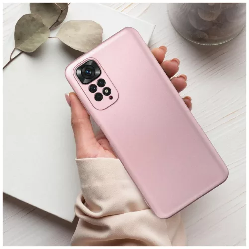 Xiaomi Redmi NOTE 14 PRO 4G készülékhez tok metál rózsaszín