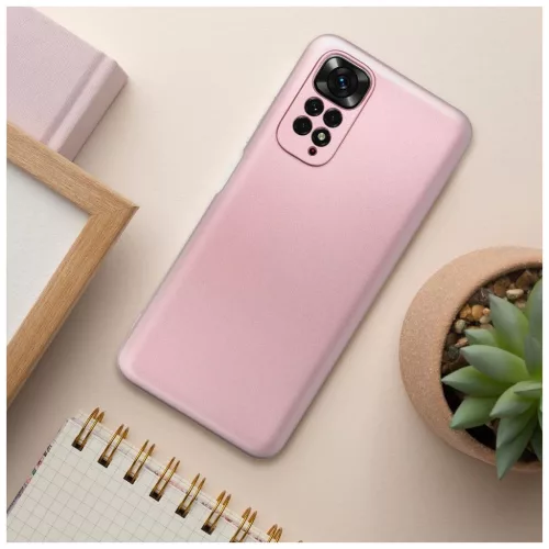 Xiaomi Redmi NOTE 14 PRO 4G készülékhez tok metál rózsaszín