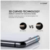 X-ONE Full Cover Extra Strong Matte 9H edzett üveg kijelzővédő iPhone 16 Pro Max/17 Pro Max készülékhez