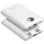 Veger külső akkumulátor C11 (W1170) PD QC3.0 2A 22,5W 10000 mAh beépített USB-C és Lightning kábelekkel fehér