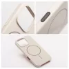 AIR Glossy Mag tok iPhone 17 készülékhez, MagSafe-kompatibilis, fehér